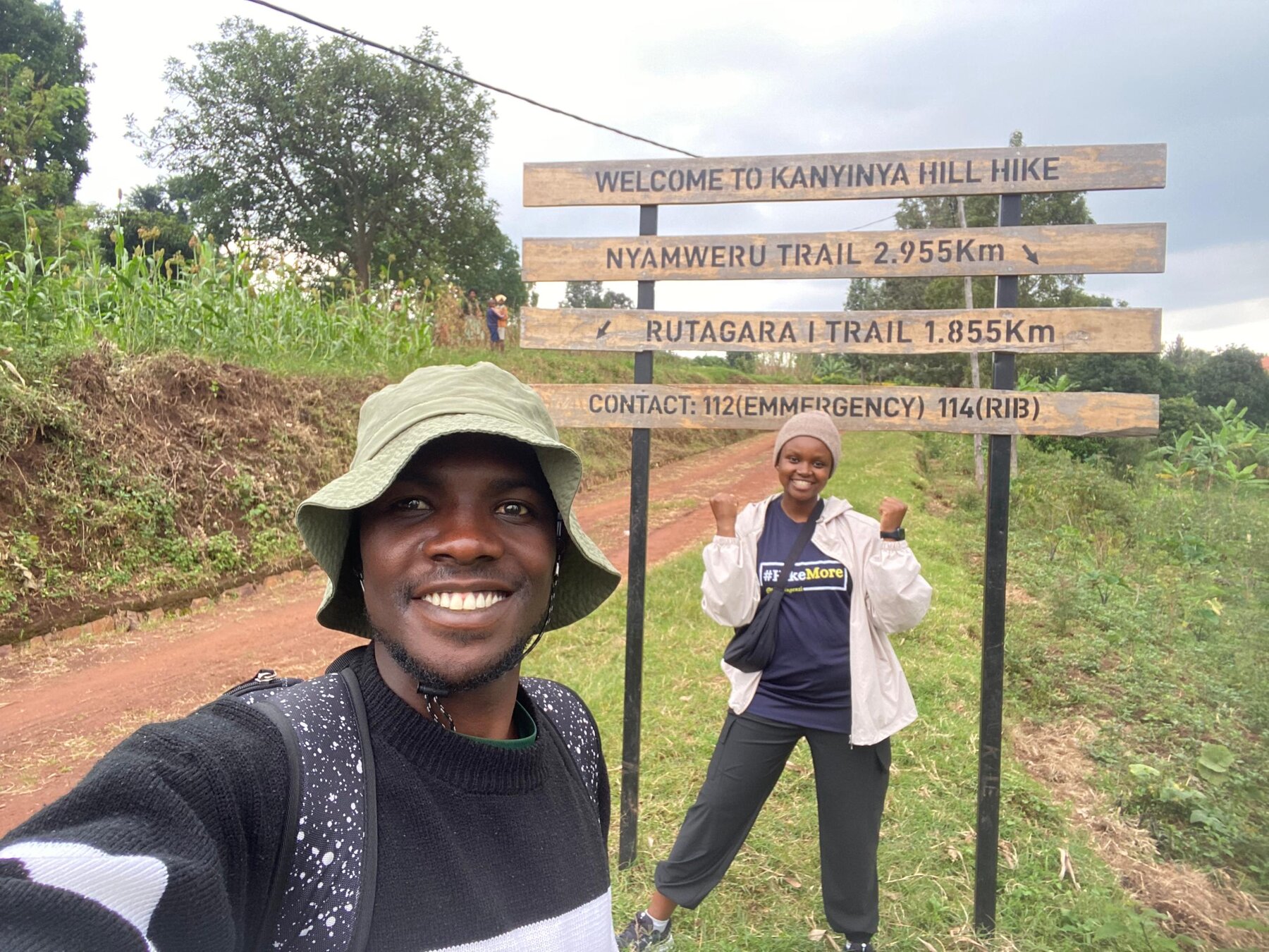 Kanyinya hike sign